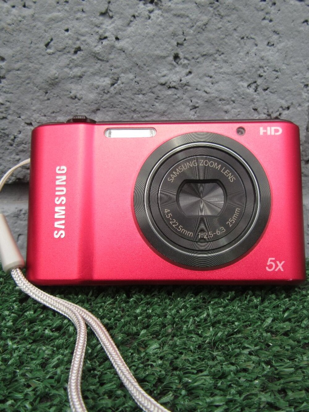 Samsung ST66 Red Compact Digital Camera Tested & Working + Battery & Charger